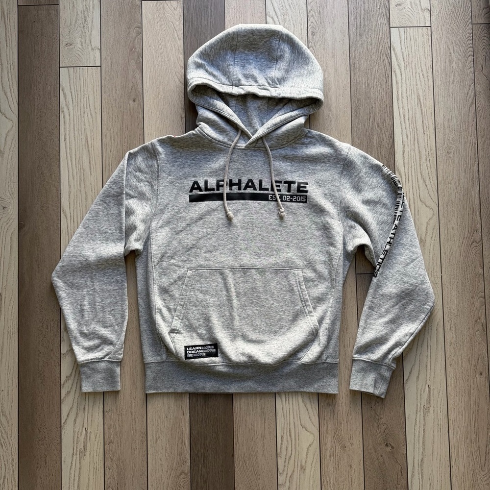 Alphalete Light Gray Men's Hoodie size S